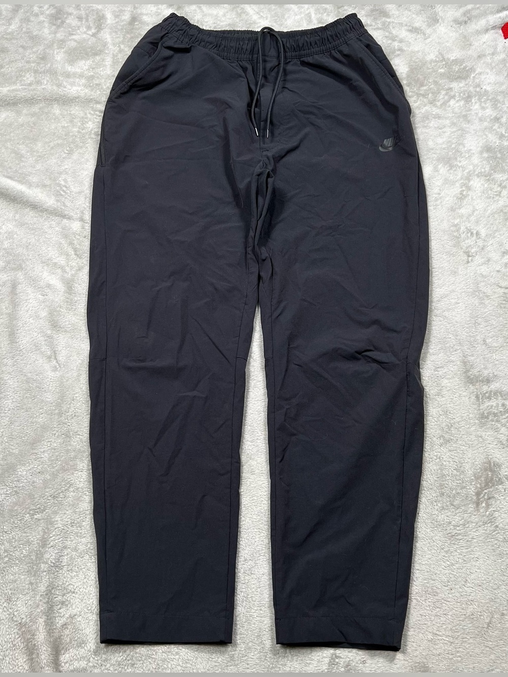 Nike NSW Commuter Track Pants Men XL Black Tech Woven Joggers Stretch DM6621 010